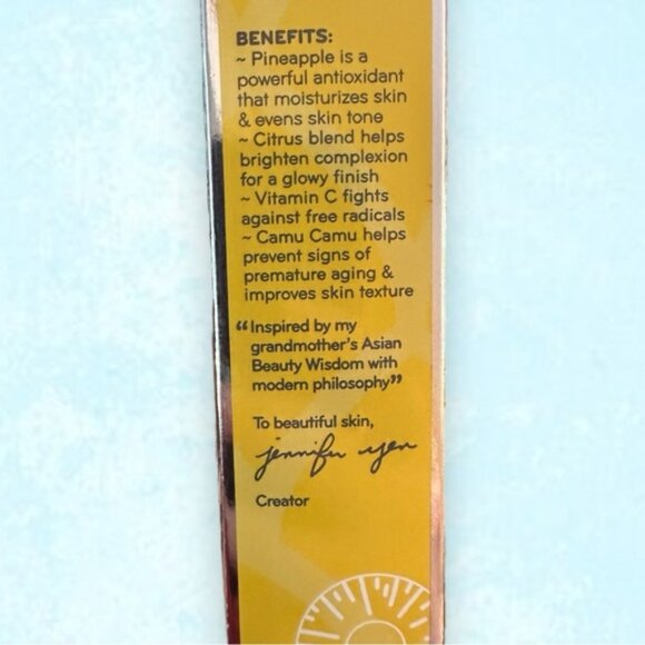 🆕 NWT Purlisse Pineapple Bright Gel Cream Moisturizer - Picture 9 of 10